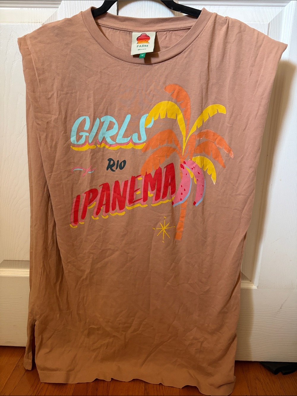 FARM Rio Pink Tropical 'Girls Ipanema' Swim Coverup